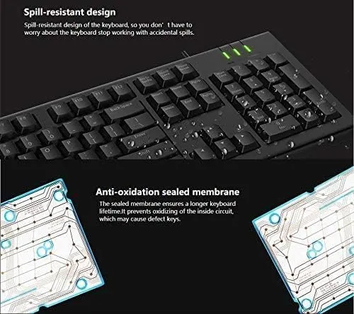 RAPOO NK1900 WIRED KEYBOARD